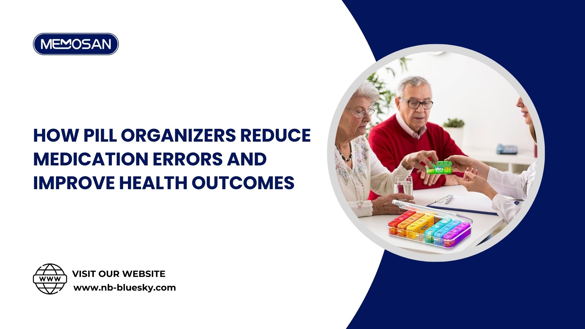 How Pill Organizers Reduce Medication Errors and Improve Health Outcomes