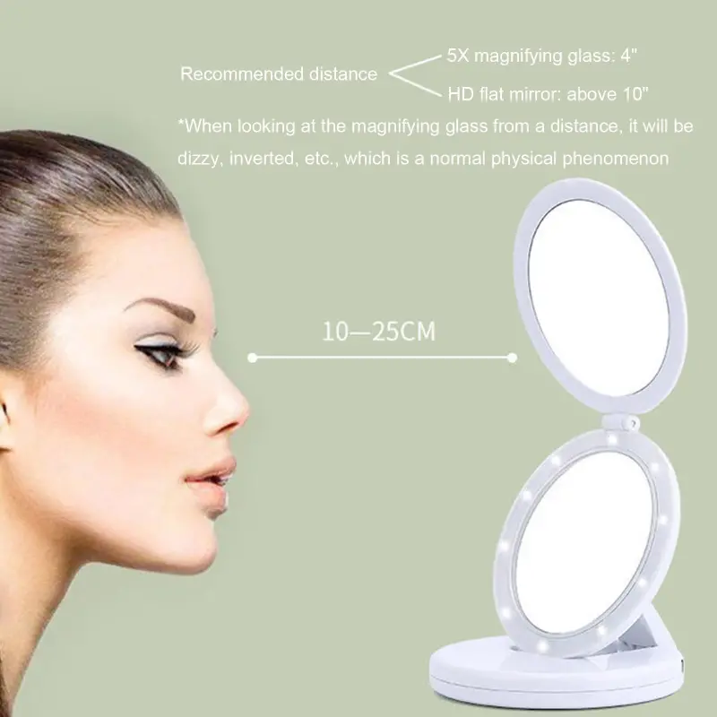 5x Cosmetic Mirror Portable (3)