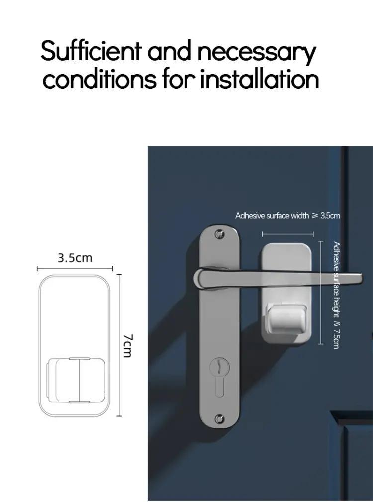 Door Level Handle Lock (3)