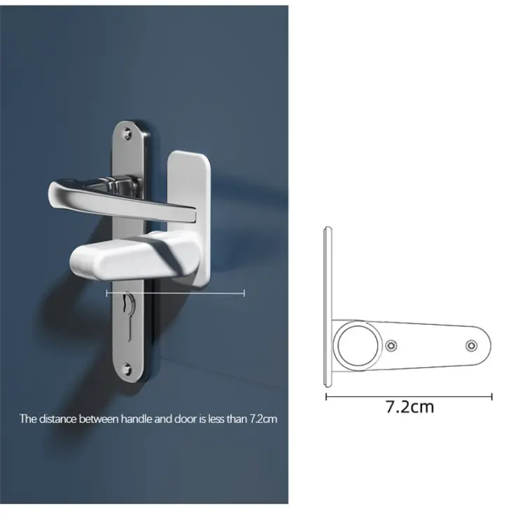 Door Level Handle Lock (4)