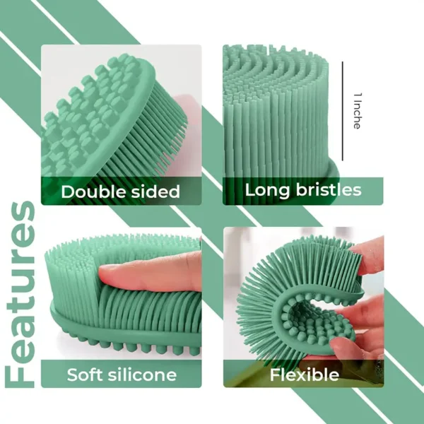 Exfoliating Silicone Body Scrubber (3)