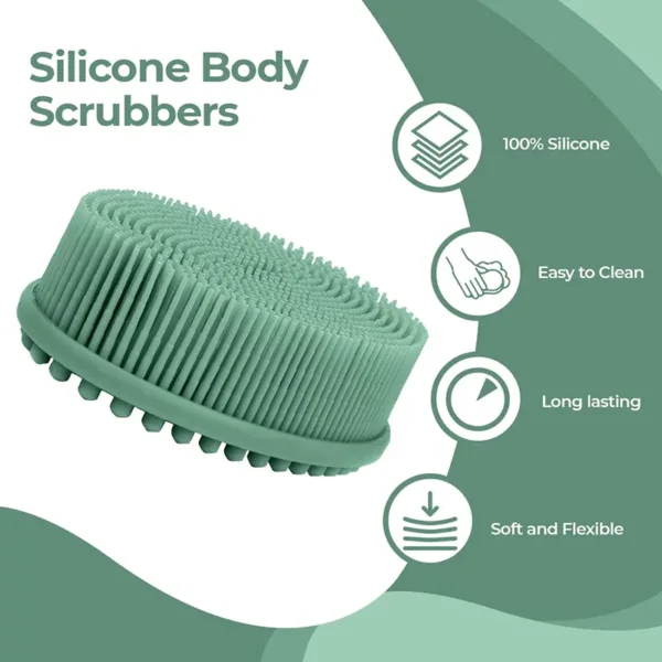 Exfoliating Silicone Body Scrubber (5)