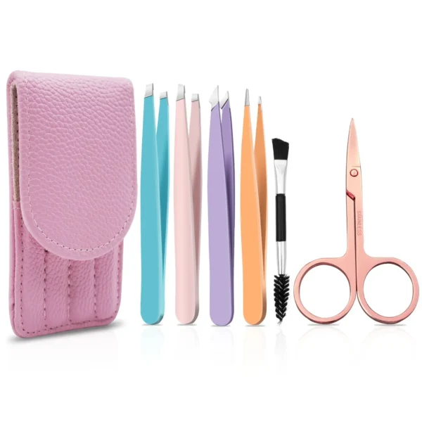 Eyebrow Tweezer Set (4)