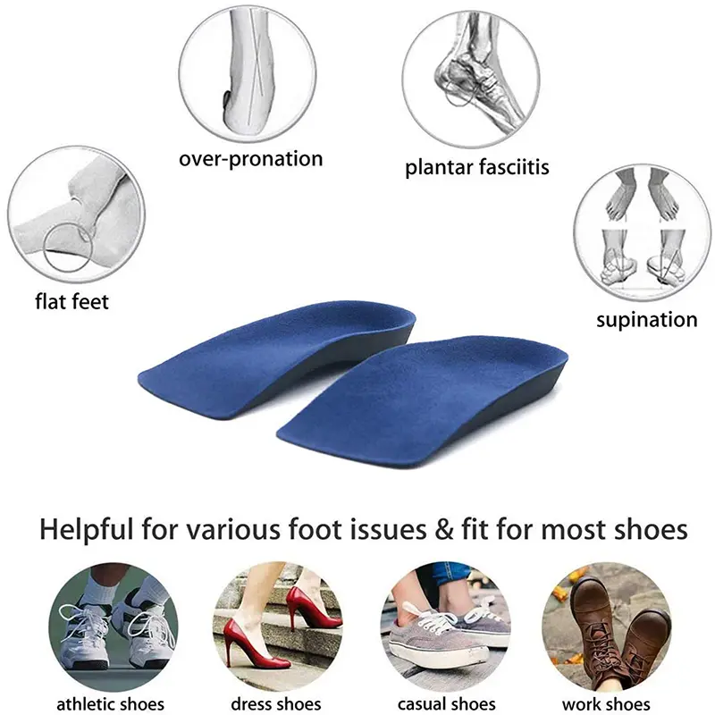 Flat Foot Arch Support Feet Care Insole (2)