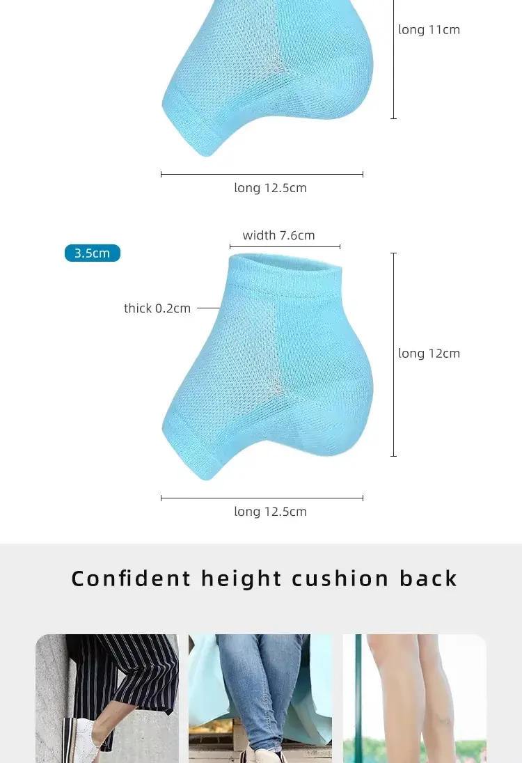 Gel Socks with Fabric(3)