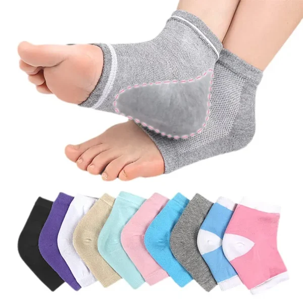 Gel Socks with Fabric(4)