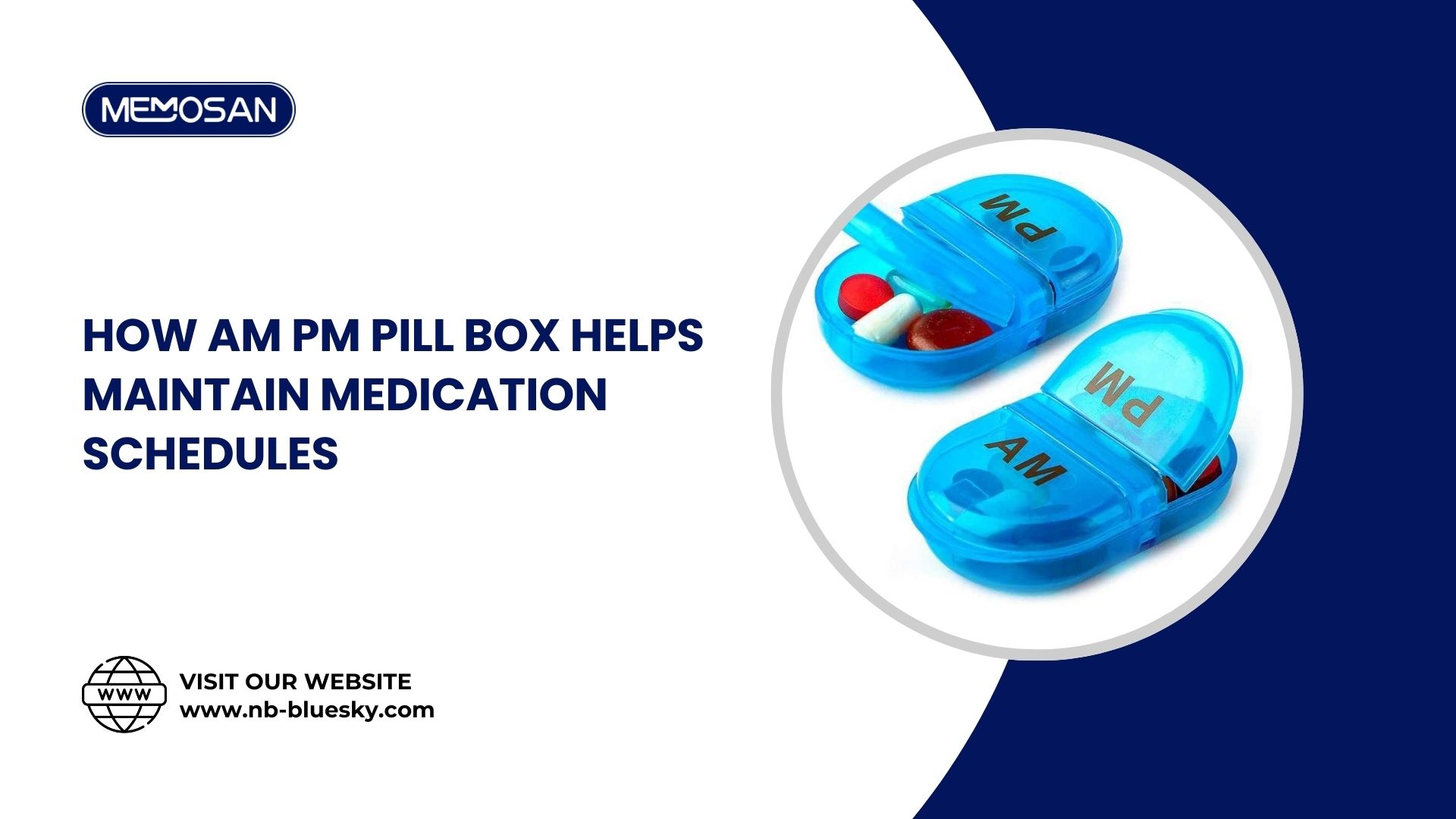 How AM PM Pill Box Helps Maintain Medication Schedules