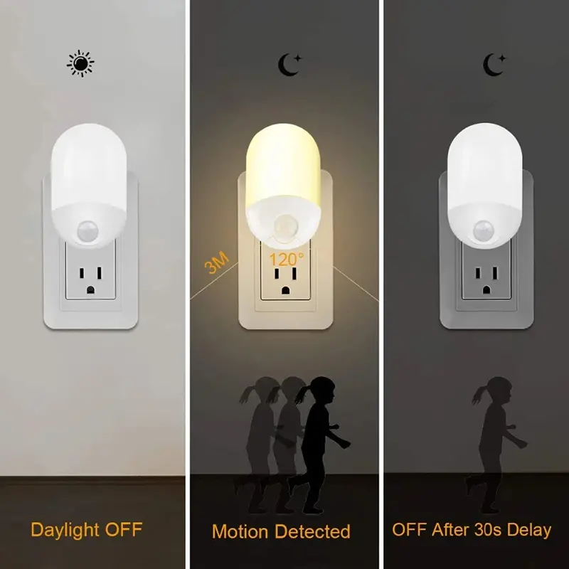 LED Night Lights Plug into Wall (4)