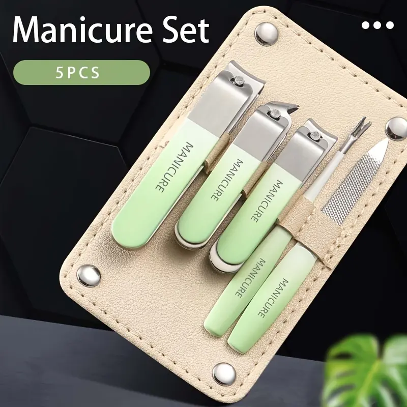 Manicure Set Nail Clippers Kit (2)