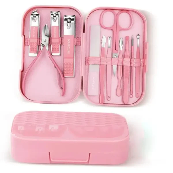 Manicure Set Nail Clippers Kit (3)