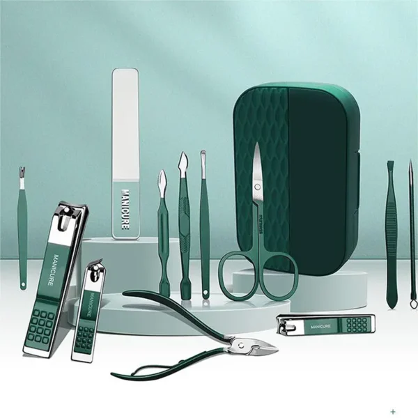 Manicure Set Nail Clippers Kit (6)