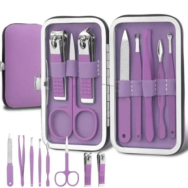 Manicure Set Nail Clippers Kit (6)