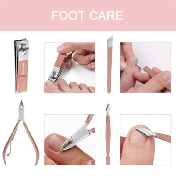 Manicure Set Nail Clippers Kit(5)