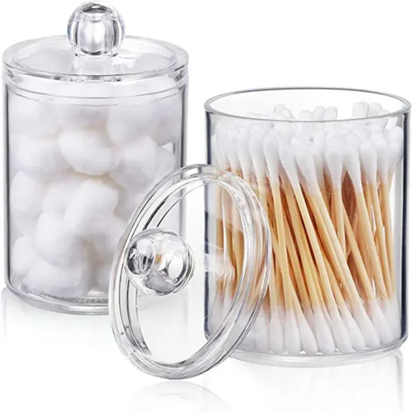 Pack Acrylic Qtip Holder (6)