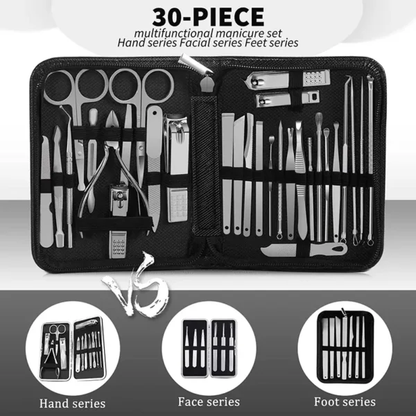 Set Stainless Steel Nail Knife 30 Piece (2)