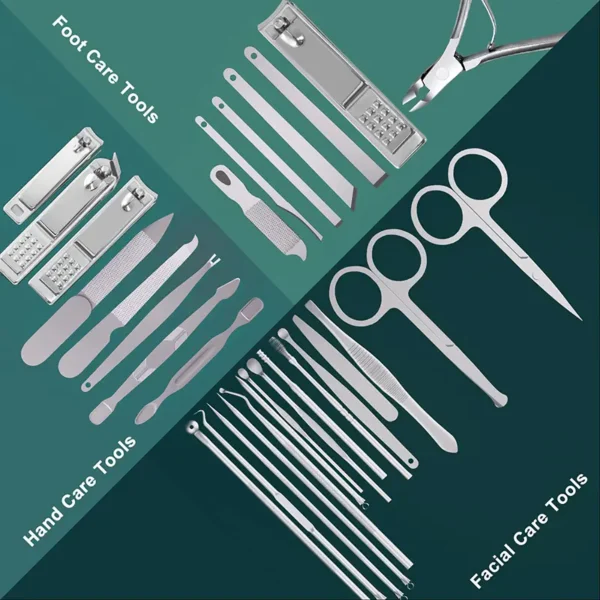 Set Stainless Steel Nail Knife 30 Piece (4)