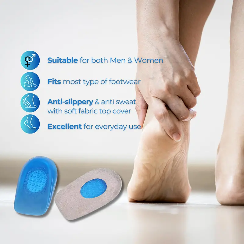 Silicone Gel Orthopedic Insoles Back Pad (2)