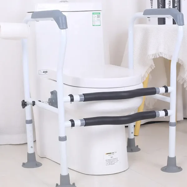 Toilet Safety Rails, Adjustable Toilet Safety Frame for Elderly (1) (1)