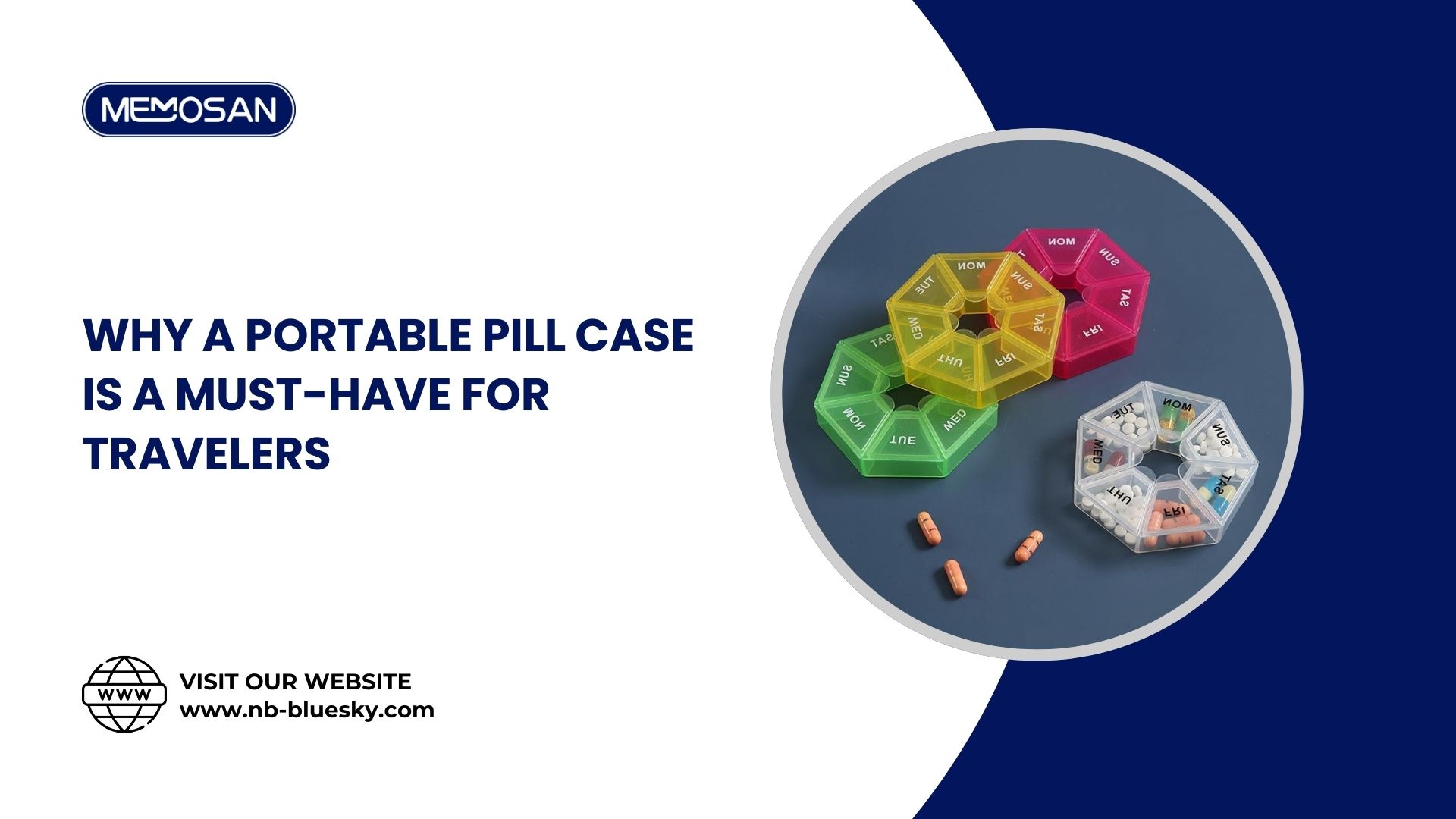 Why a Portable Pill Case is a Must Have for Travelers