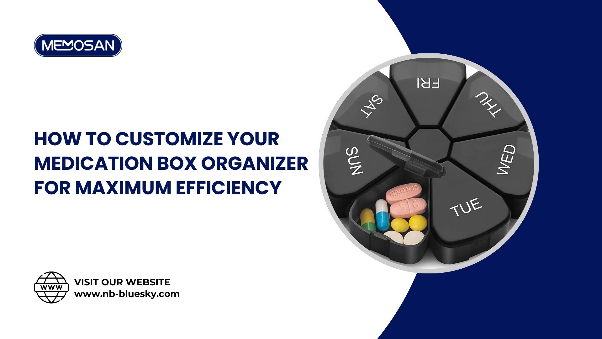 How to Customize Your Medication Box Organizer for Maximum Efficiency