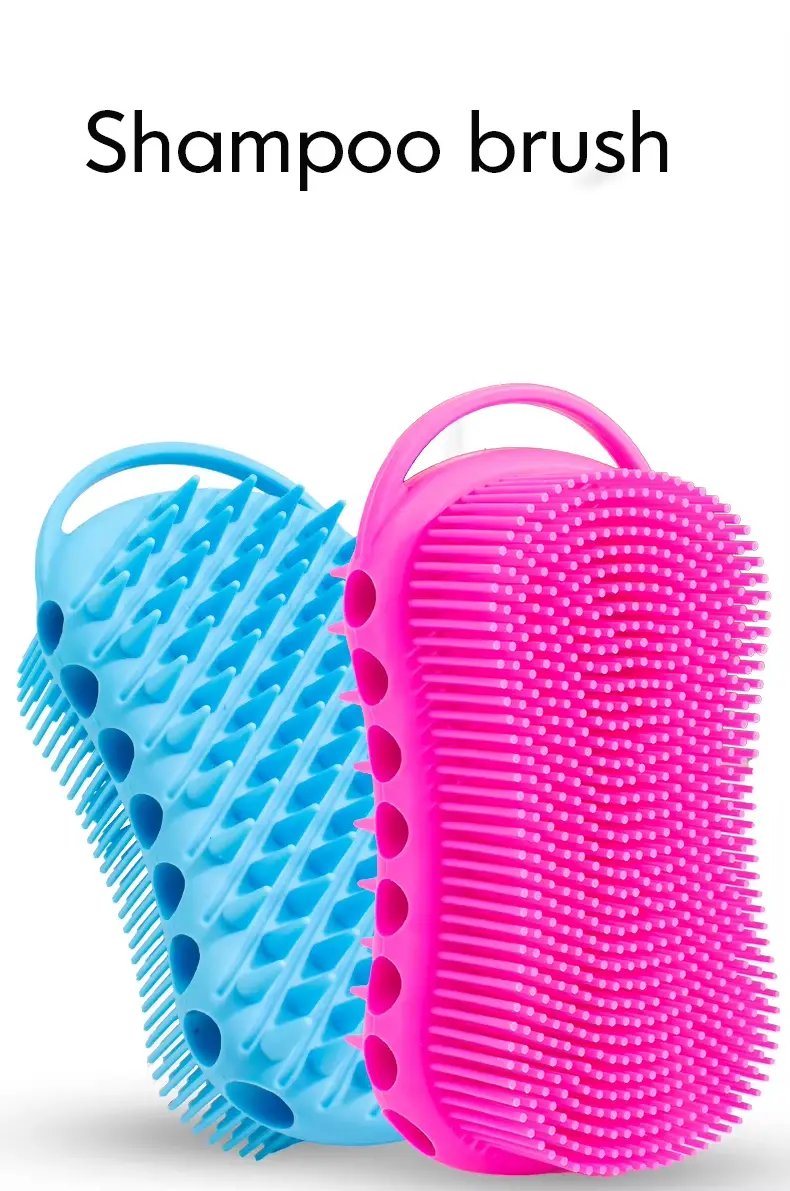 2 in 1 Silicone Body Shampoo Brush (1)
