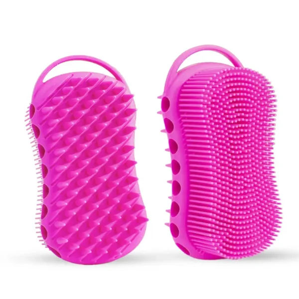 2 in 1 Silicone Body Shampoo Brush (1)