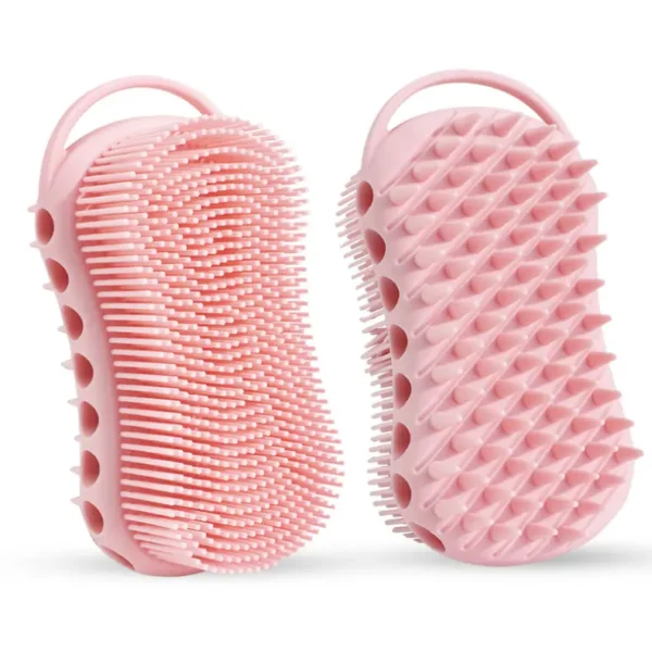 2 in 1 Silicone Body Shampoo Brush (11)