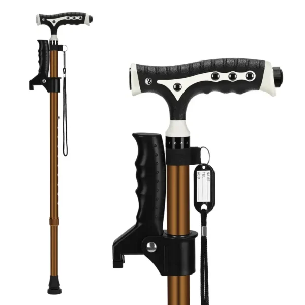 Adjustable Folding Walking Cane (10)