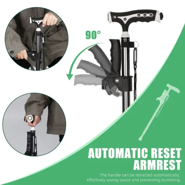 Adjustable Folding Walking Cane (3)