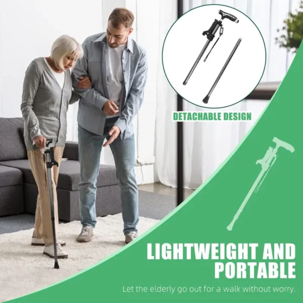 Adjustable Folding Walking Cane (6)