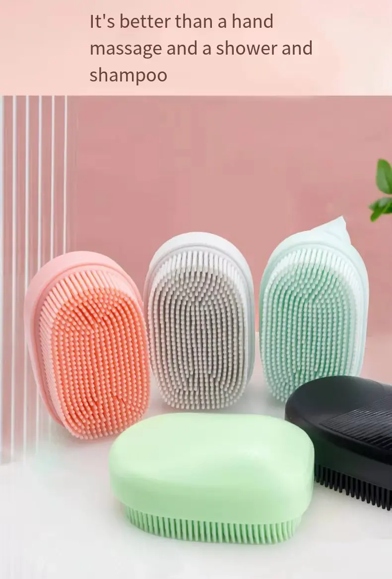 Baby Silicone Shampoo Brush(7)