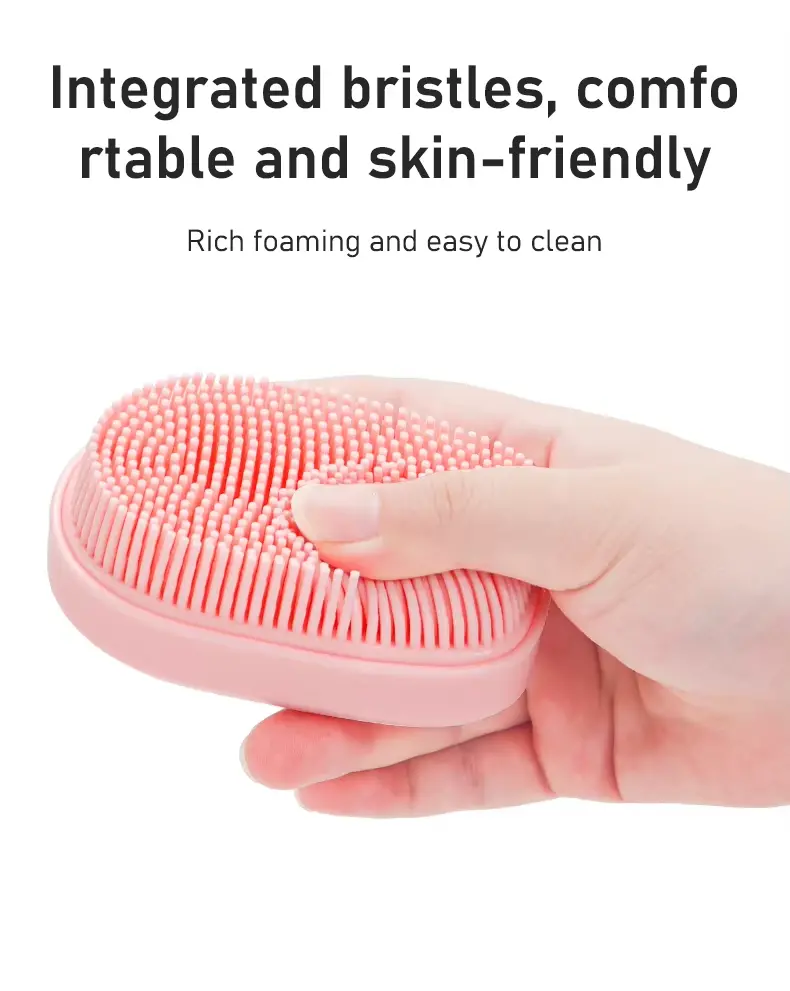 Baby Silicone Shampoo Brush(8)