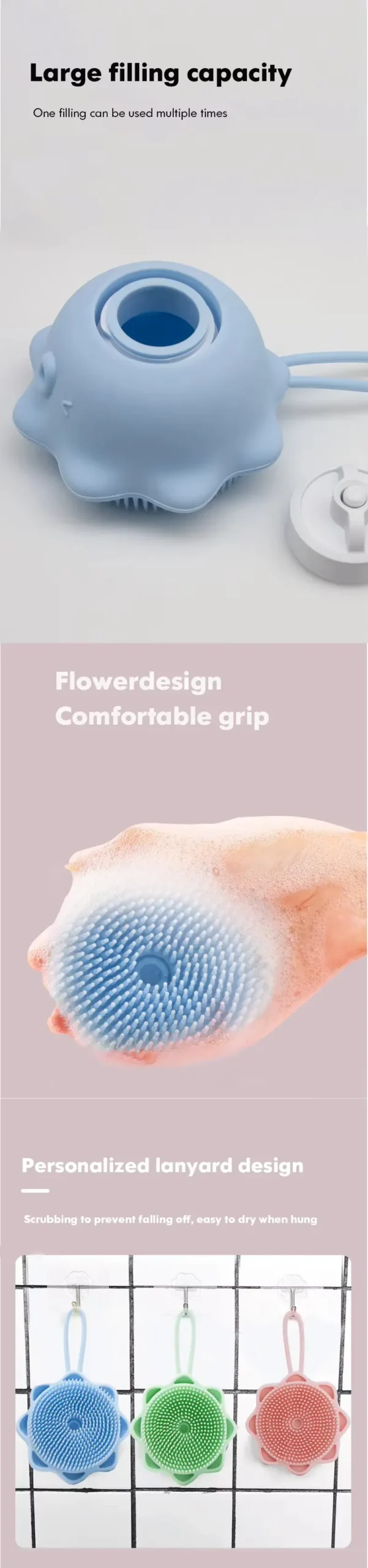 Bath Silicone Brush (6)