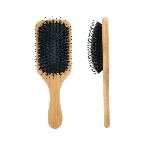 Boar Bristle Paddle Hairbrush(14)