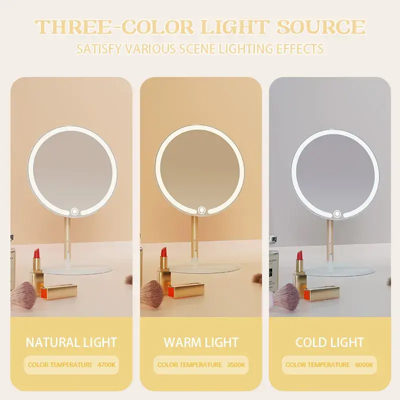 Cosmetic Mirror Adjustable  (5)