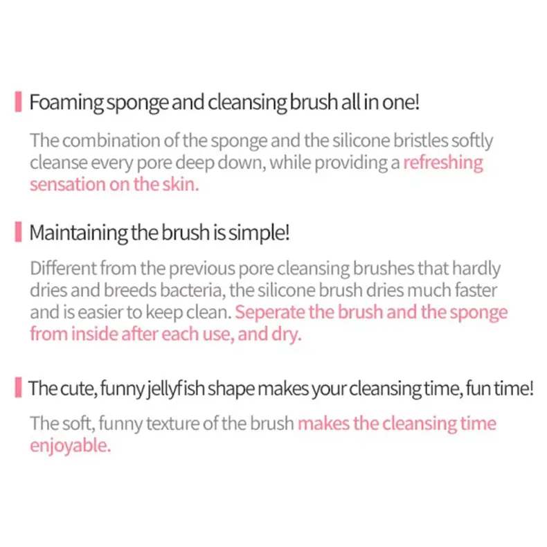Cute Little Octopus Silicone Face Cleansing Brush (3)