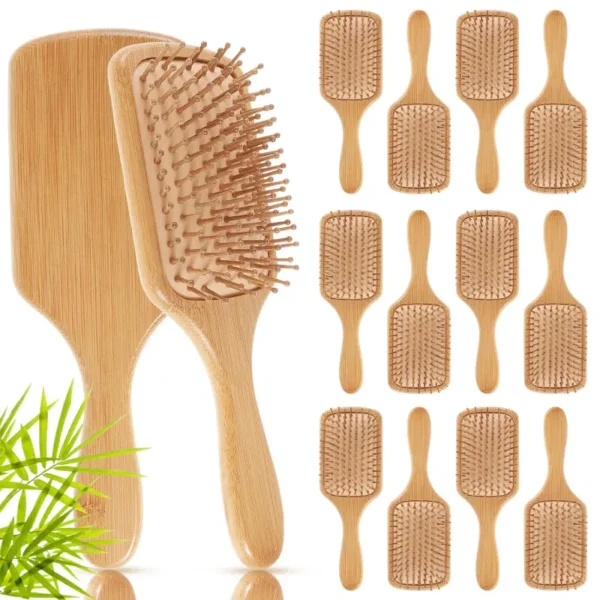 Detangling Wood Hair Brush (6)