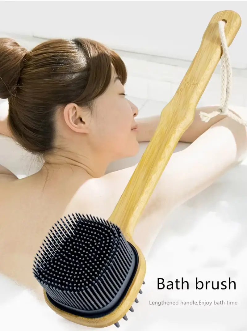 Double Side Long Handle Back Scrubber(0)