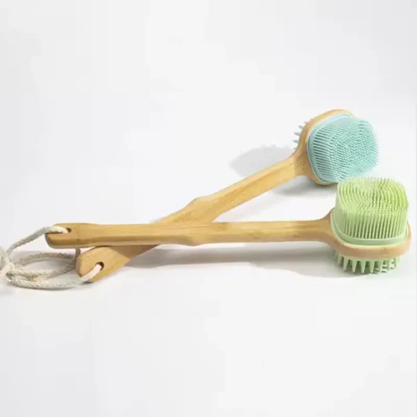 Double Side Long Handle Back Scrubber(3)