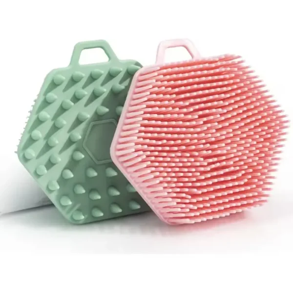 Double sided Shampoo and Vath Brush(3)