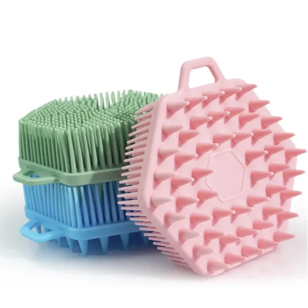 Double sided Shampoo and Vath Brush(5)