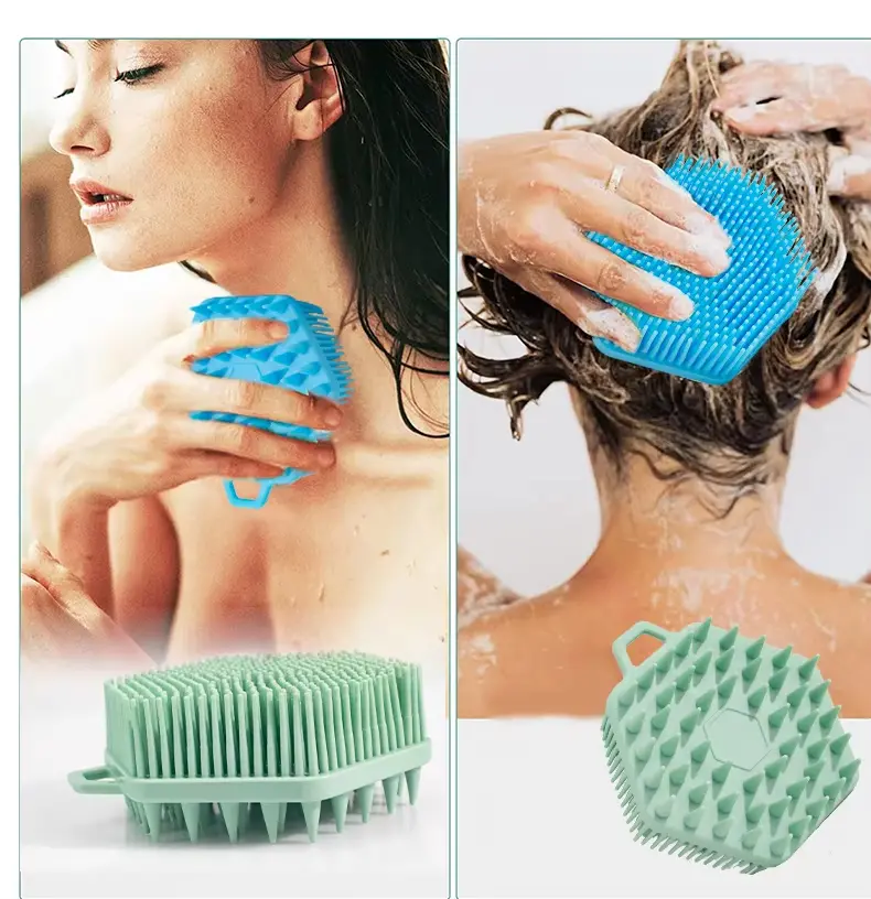 Double sided Shampoo and Vath Brush(7)