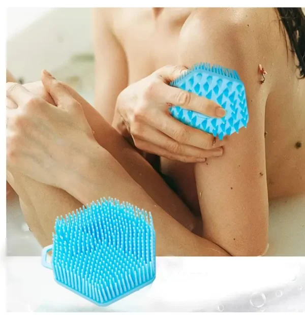 Double sided Shampoo and Vath Brush(8)