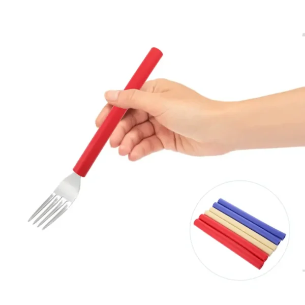 Foam Tubing Wide Grip Utensil Padding Non Slip and Cut to Length Dexterity Tool for Disabled & Elderly (7)