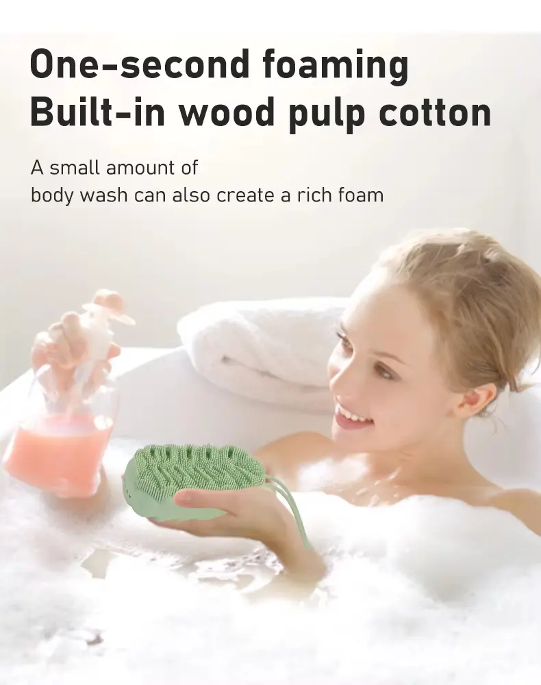 Foaming Silicone Scrubbing Brush (3)