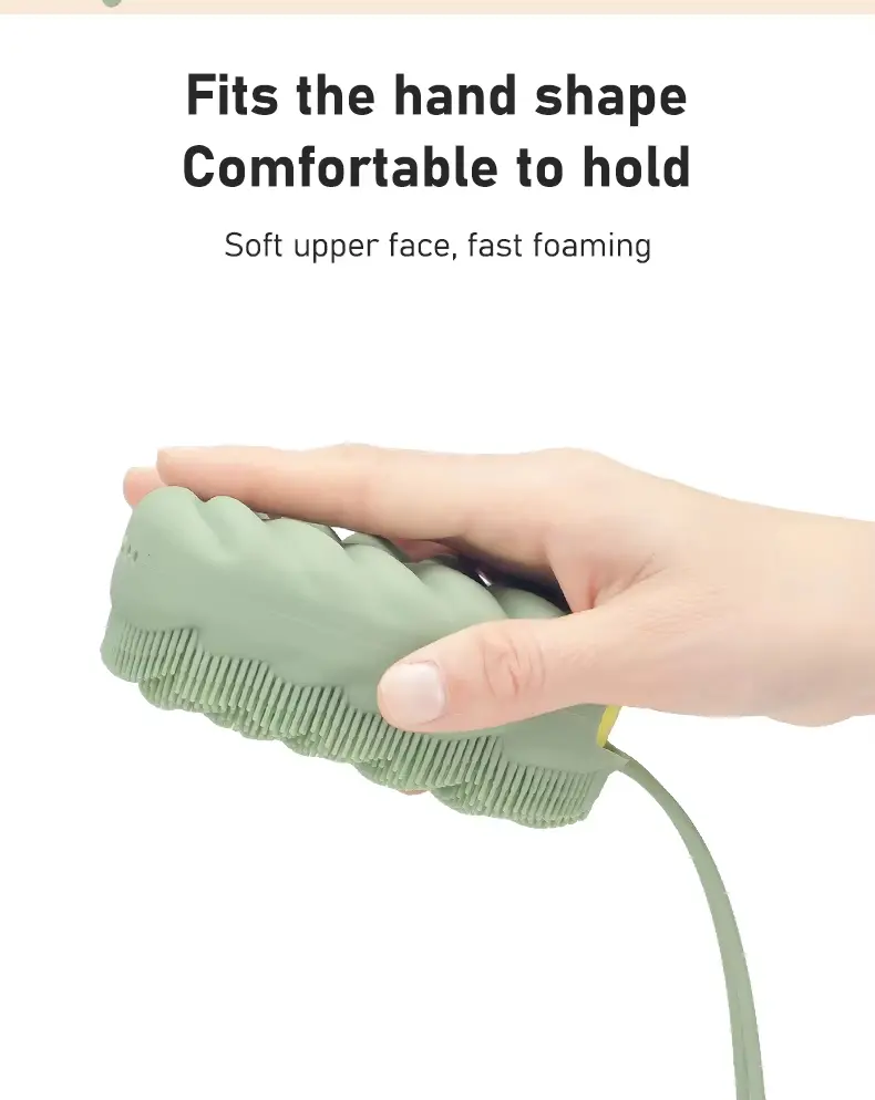 Foaming Silicone Scrubbing Brush (4)
