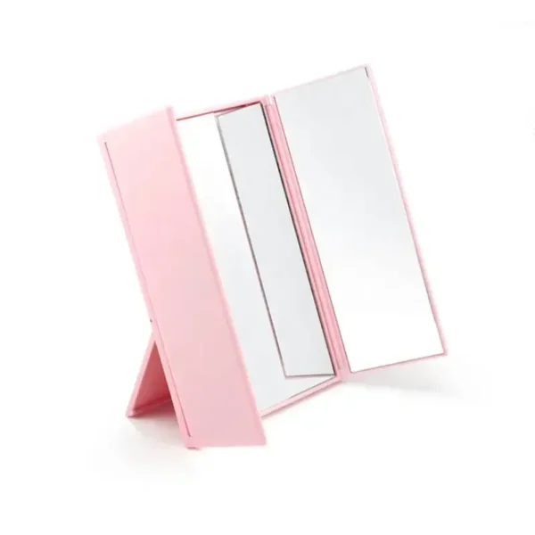 Foldable Make up Mirrors with LED Lights (4)