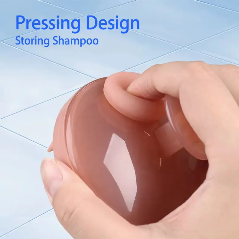 Hair Fur Grooming Cleaning Brush With Shampoo Dispenser (7)