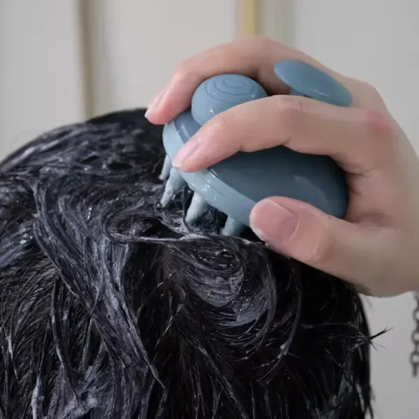 Hair Fur Grooming Cleaning Brush With Shampoo Dispenser (8) (2)