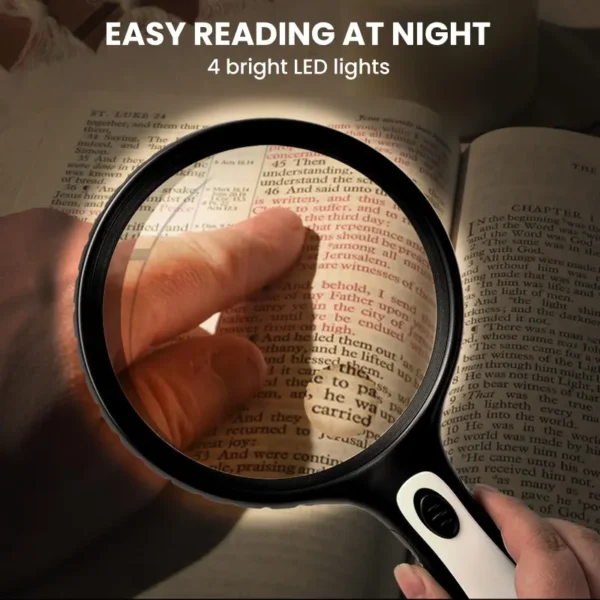 Handheld Illuminated Magnifier with Wild Viewing (5)